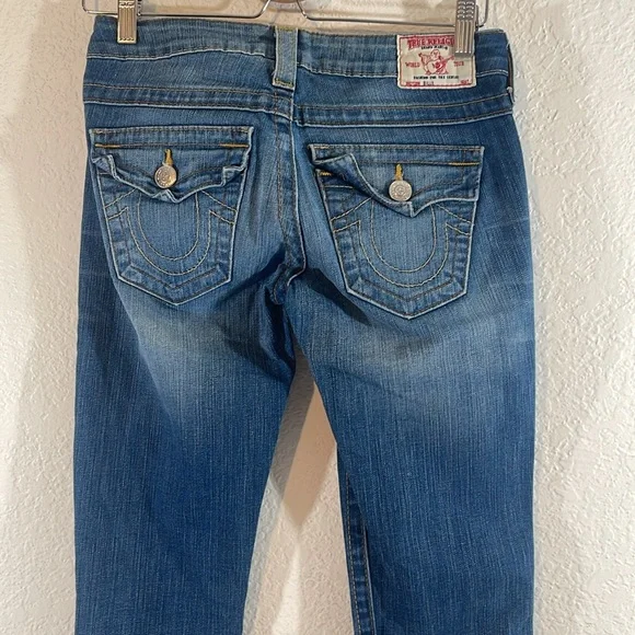 TRUE RELIGION Billy Classic Denim Jeans With Pockets Size 26 - Picture 6 of 10